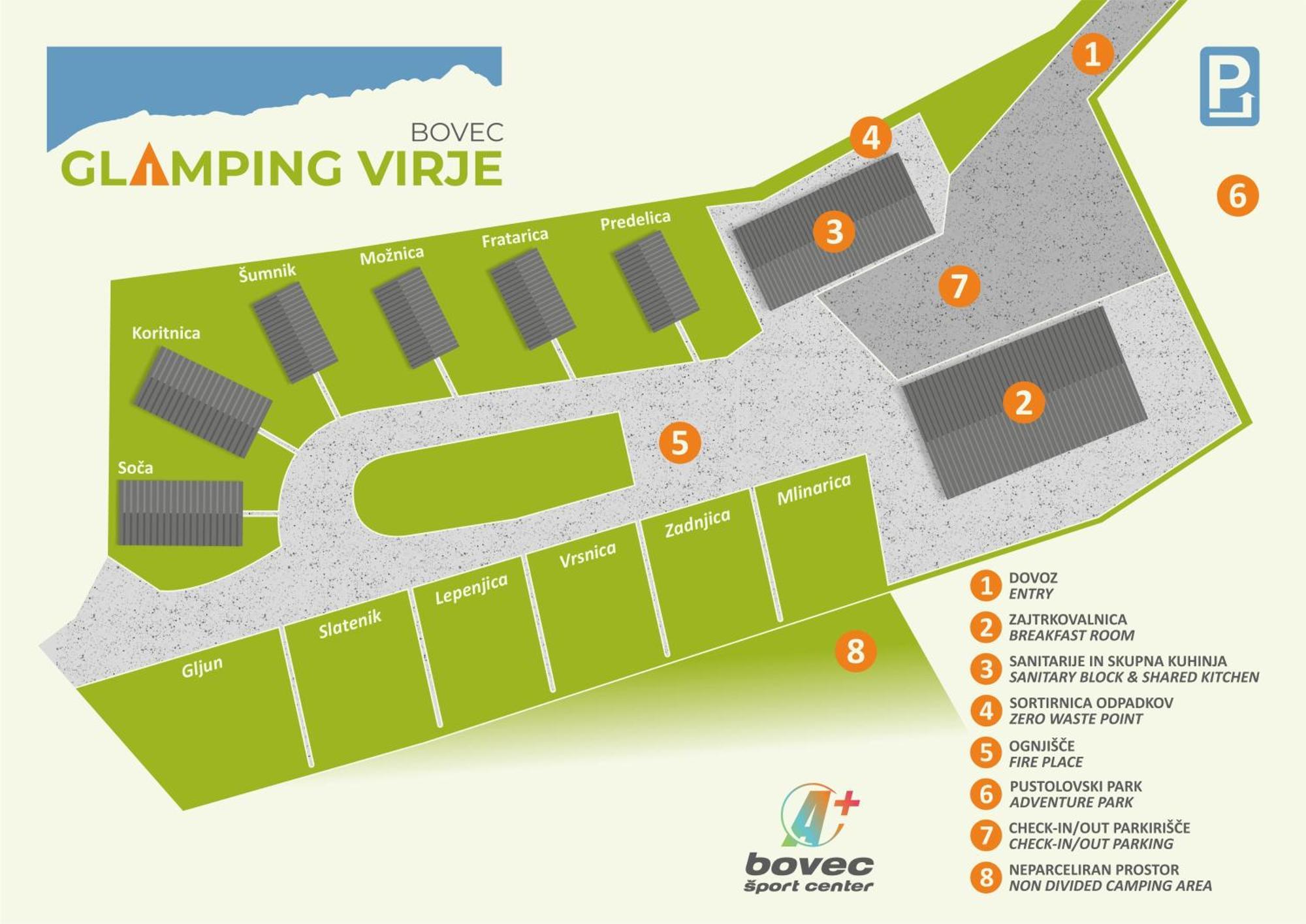 Glamping Virje Hotel Bovec Kültér fotó